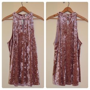 Solitaire Velvet Rose gold shirt